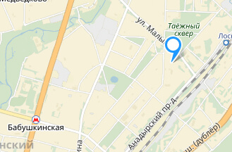 2,5 км (27 хвилин ходьби) від станції метро Бабушкінський - дуже зручно