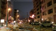В понедельник утром в штаб-квартире греческого частного телевидения Скай недалеко от Афин произошел крупномасштабный взрыв бомбы, причинивший значительный ущерб