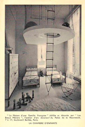 Цю кімнату для хлопчиків спроектувала архітектор Шерон Лі Райдер в 1977 році